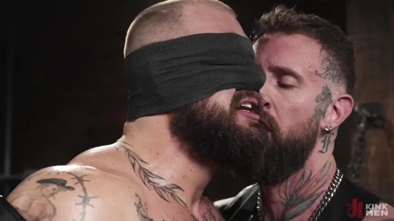 Troy Daniels & Gunnar Gates in a Hot Leather & Fisting Scene 13