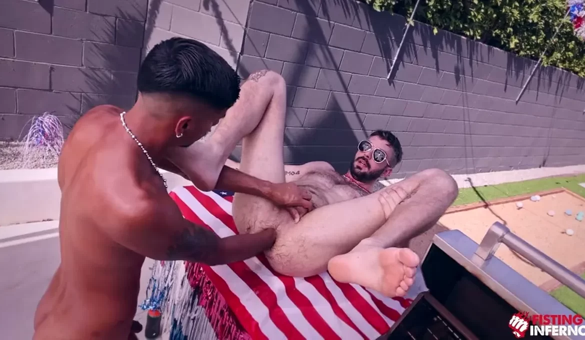 Apollo Fates Destroys Jake Apton’s Hole at a Backyard BBQ Gay Fisting & BDSM Apollo Fates Destroys Jake Apton’s Hole at a Backyard BBQ 10