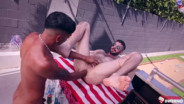 Apollo Fates Destroys Jake Apton’s Hole at a Backyard BBQ 10