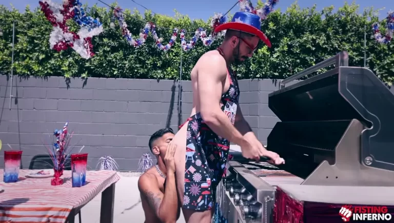 Apollo Fates Destroys Jake Apton’s Hole at a Backyard BBQ 7