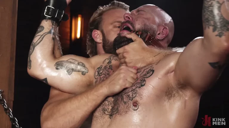 Brogan Takes Gunnar Gates to the Edge in Full BDSM Mode 4