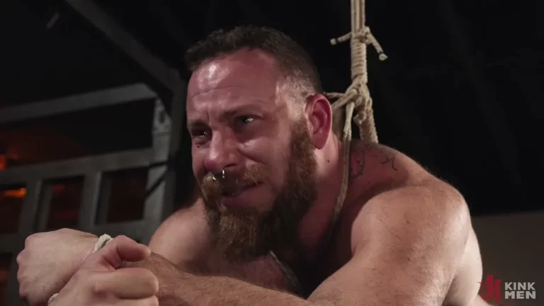 Brogan Wrecks Ian Sterling in Gay BDSM Boot Fetish Session 6