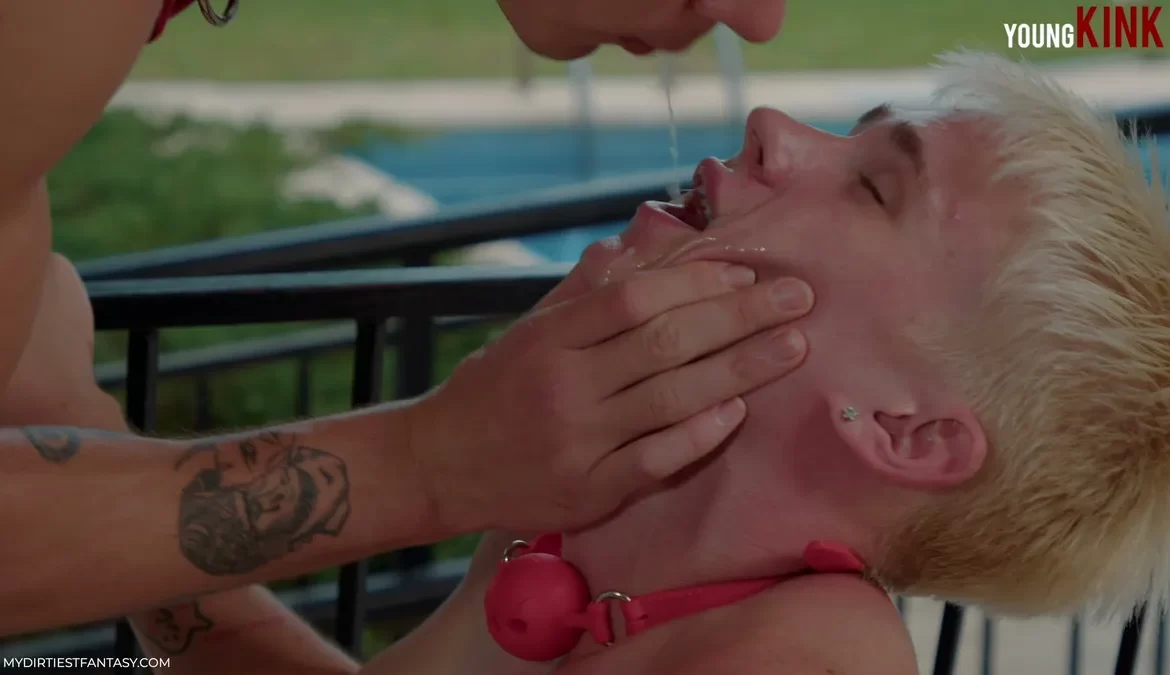 Andre Angel Flogs Gagged Nico Gerolf Raw 7