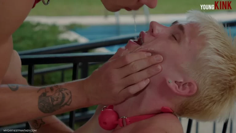 Andre Angel Flogs Gagged Nico Gerolf Raw 7