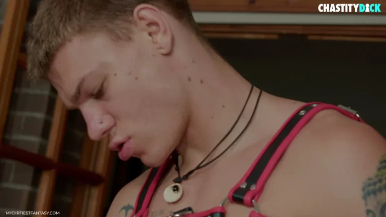 Andre Angel's Harness Teases Locked Nico Gerolf Gay Fisting & BDSM Andre Angel's Harness Teases Locked Nico Gerolf