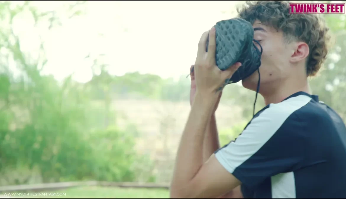 Nico Gerolf Licks Trevor Twink's Day-Old Sneaker Feet