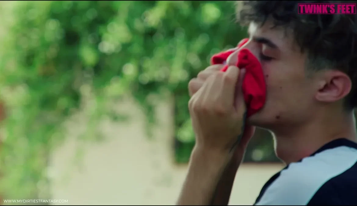 Nico Gerolf Licks Trevor Twink's Day-Old Sneaker Feet 3