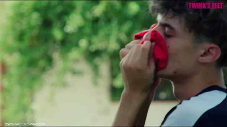 Nico Gerolf Licks Trevor Twink's Day-Old Sneaker Feet 3