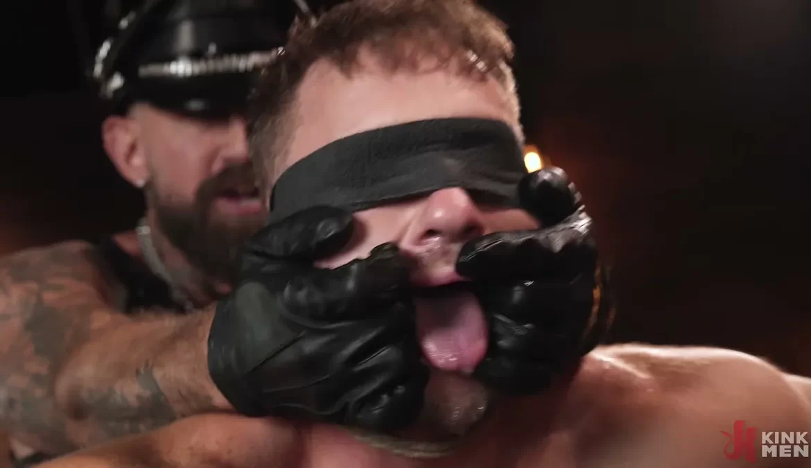 Leather Ecstasy with Troy Daniels & Fuck Toy Miles Fallon 10