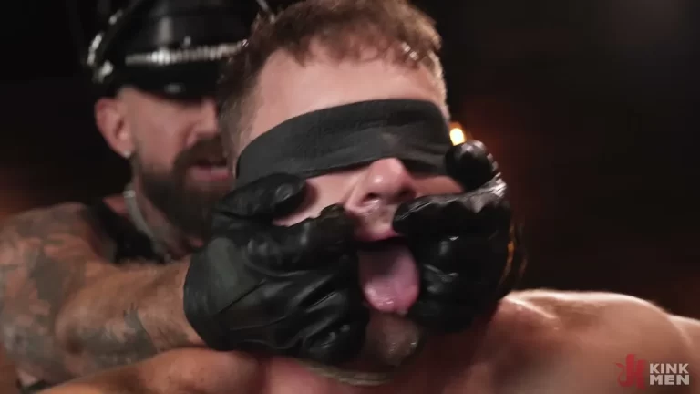 Leather Ecstasy with Troy Daniels & Fuck Toy Miles Fallon 10